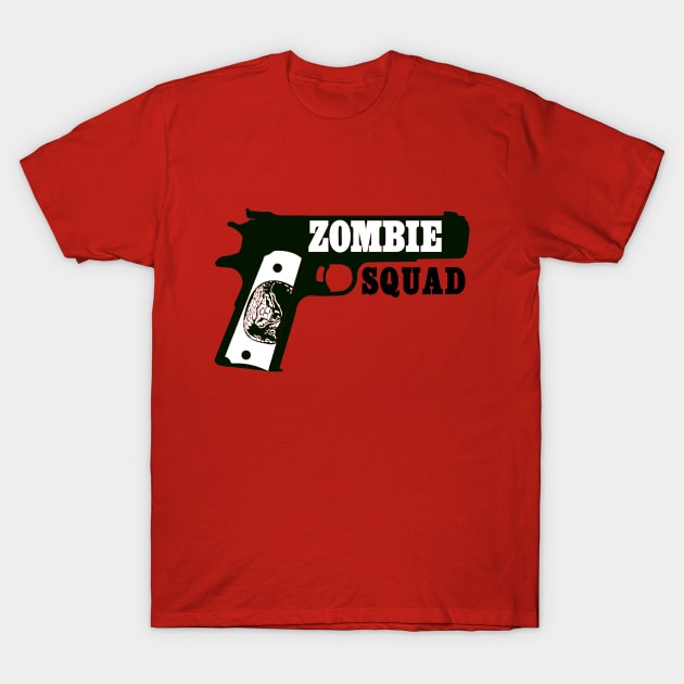 Zombie Squad T-Shirt by retrogameraddict